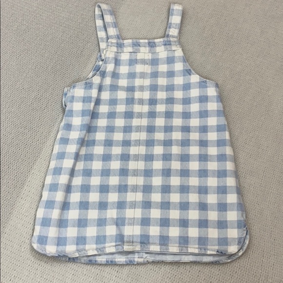 Baby’s Gap gingham overalls dress - Picture 2 of 5